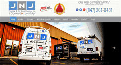 Desktop Screenshot of jnjheating.com